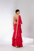 Shifa Saree Set - Red